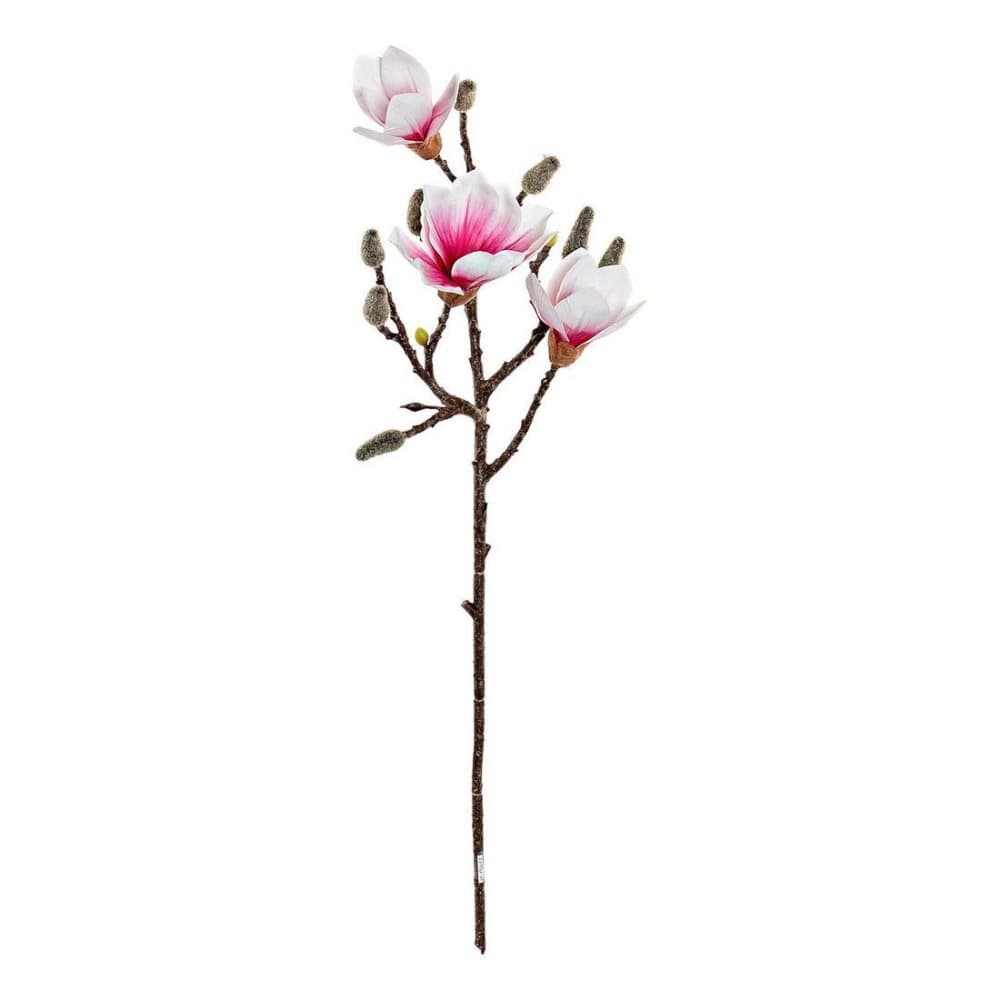 Dekorativa blommor DKD Home Decor Plast Tyg Järn