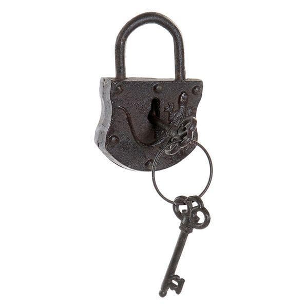 Prydnadsfigur DKD Home Decor Nyckel Järn (3 pcs) (10 x 3 x 15 cm)