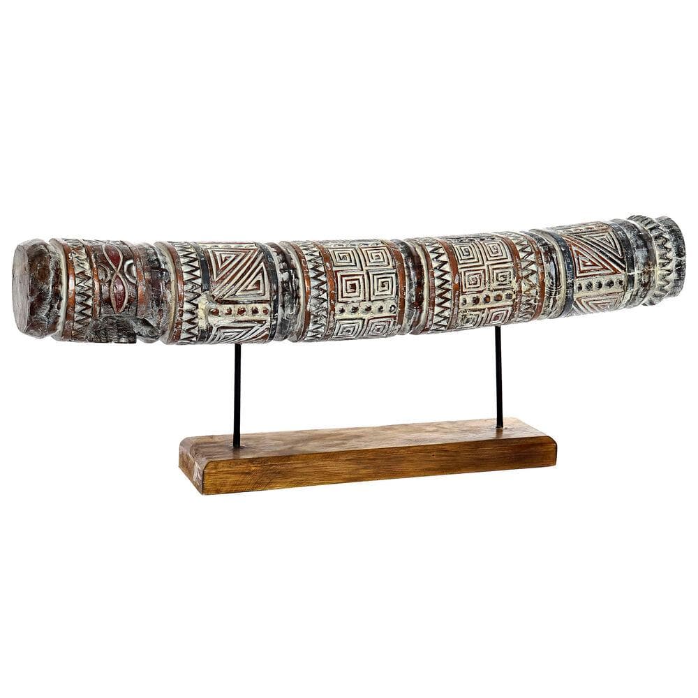 Prydnadsfigur DKD Home Decor Bambu Järn Etnisk (88.5 x 12 x 32.5 cm)