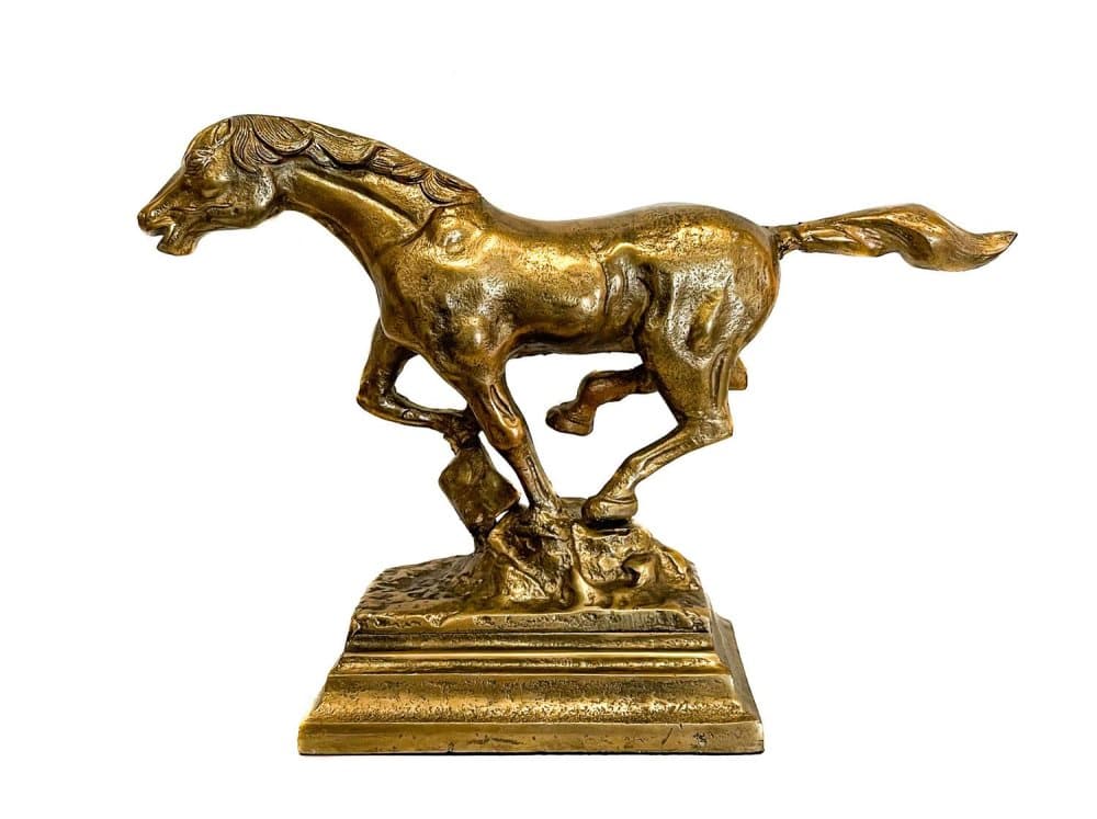 Equestrian häst skulptur THG Home Interior