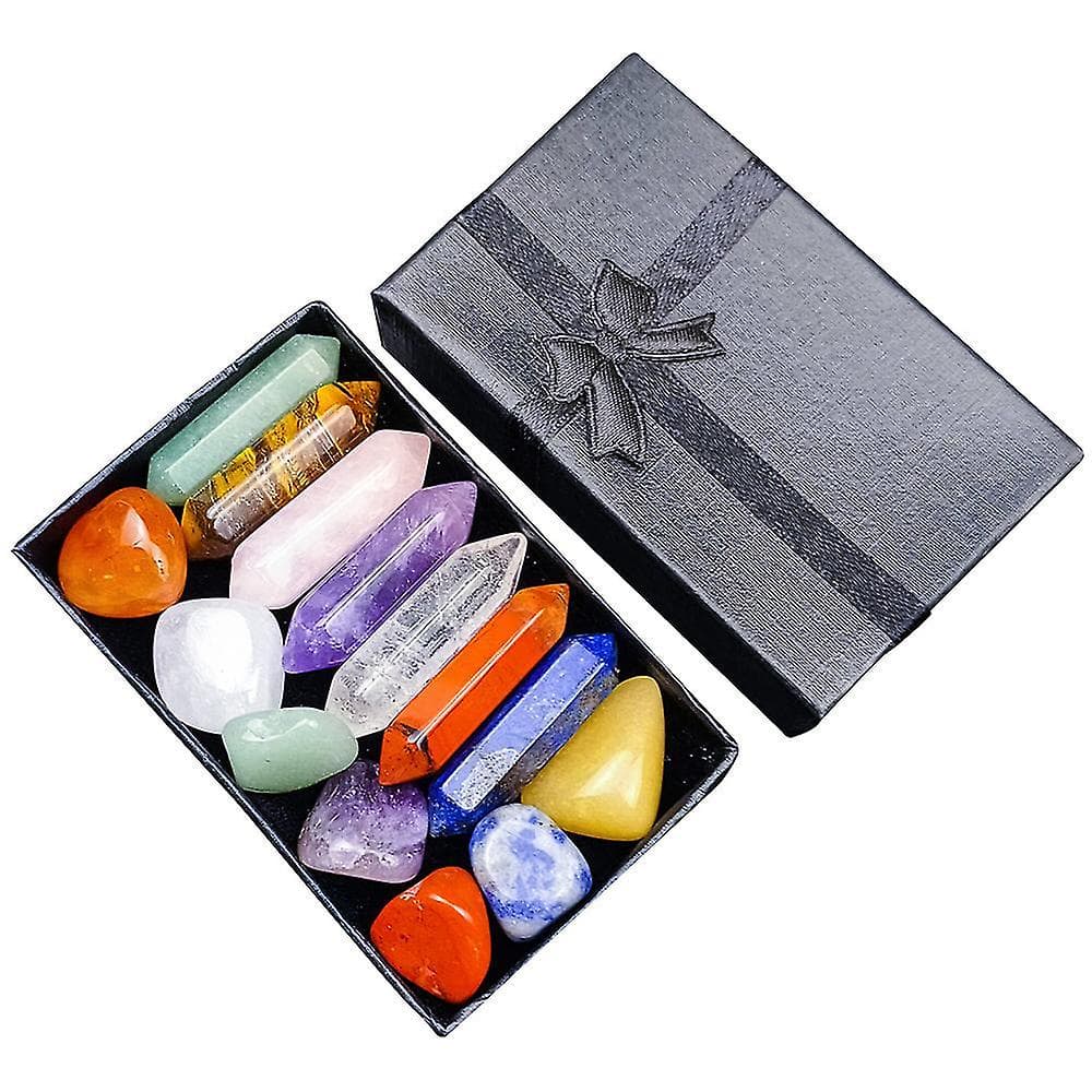 7 Chakra Healing Crystal Stone Set