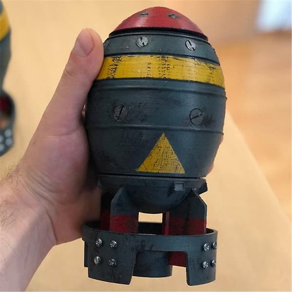 Mini-ydinpommien säilytysretrohahmo