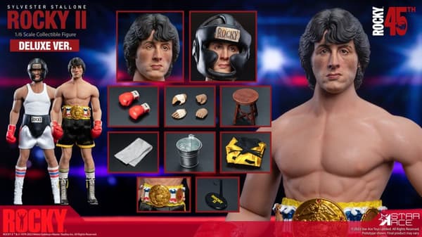 Rocky 2: Rocky 2.0 Boxer Deluxe Version 1:6 Scale Figure