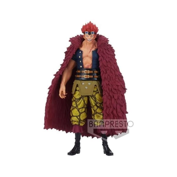 One Piece Statyette - BANPRESTO - DXF Grandline Men Eustass Kid (Wano Kuni) - Röd - 14 år och uppåt