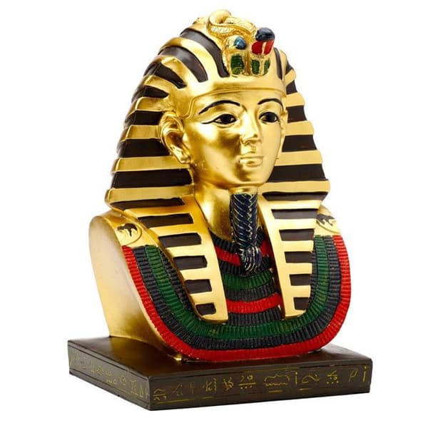 Staty - Tutankhamon - 21 cm - Harts - Dekorativa föremål - Inredning