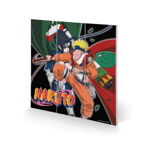 Naruto Training To Surpass The Other Plaque Multicoloured One Size