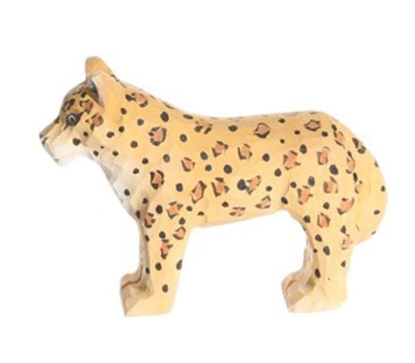 Wudimals - Leopardfigur av trä - K-PLAY