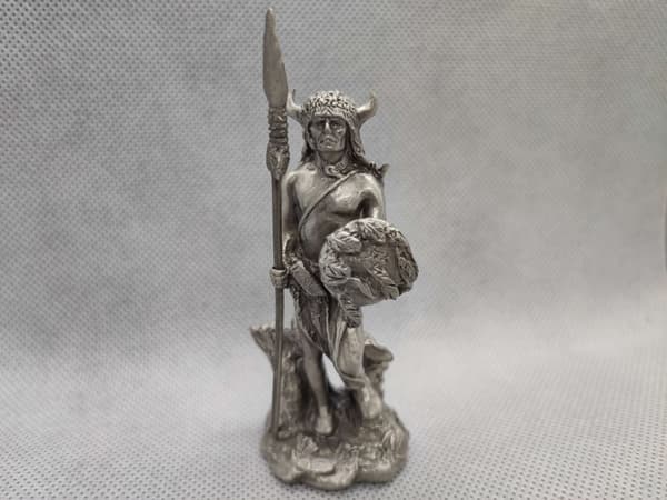 Indian Krigare Miniatyr Figur