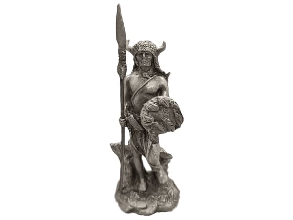 Indian Krigare Miniatyr Figur