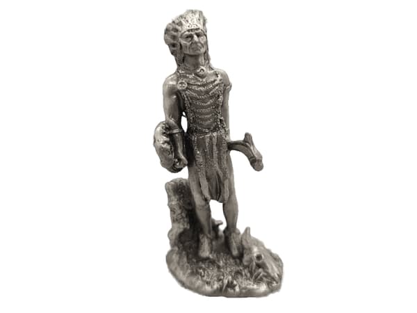 Indian Krigare Miniatyr Figur