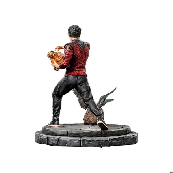 Iron Studios Shang-Chi och legenden om de tio ringarna - Shang-Chi &amp; Morris Statue 1/10