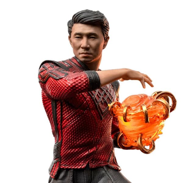 Iron Studios Shang-Chi och legenden om de tio ringarna - Shang-Chi &amp; Morris Statue 1/10