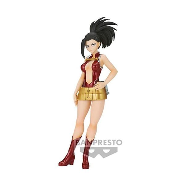 My Hero Academia Figure - Age Of Heroes - Momo Yaoyorozu 17cm - PVC - Flerfärgad - Grå