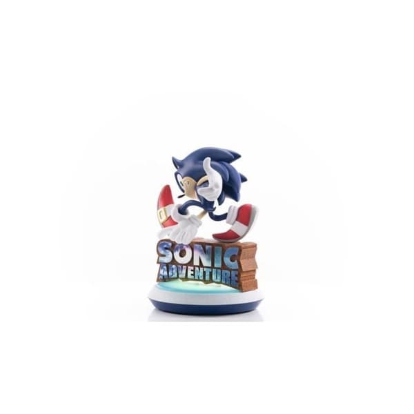 Statuett - FÖRST - Sonic Adventure - Sonic the Hedgehog - 23 cm - Samlarutgåva - Blå
