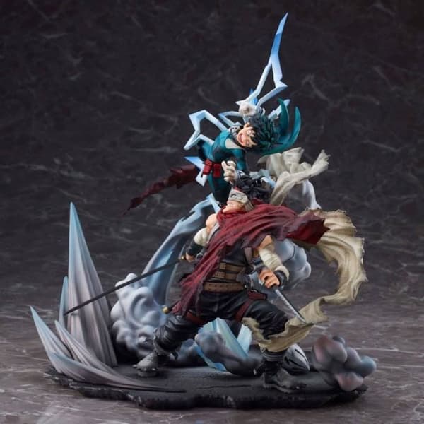 Statyett - TAKARA TOMY - MY HERO ACADEMIA - Izuku Midoriya vs. Bets - PVC - 30 cm