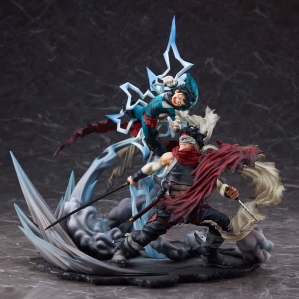Statyett - TAKARA TOMY - MY HERO ACADEMIA - Izuku Midoriya vs. Bets - PVC - 30 cm