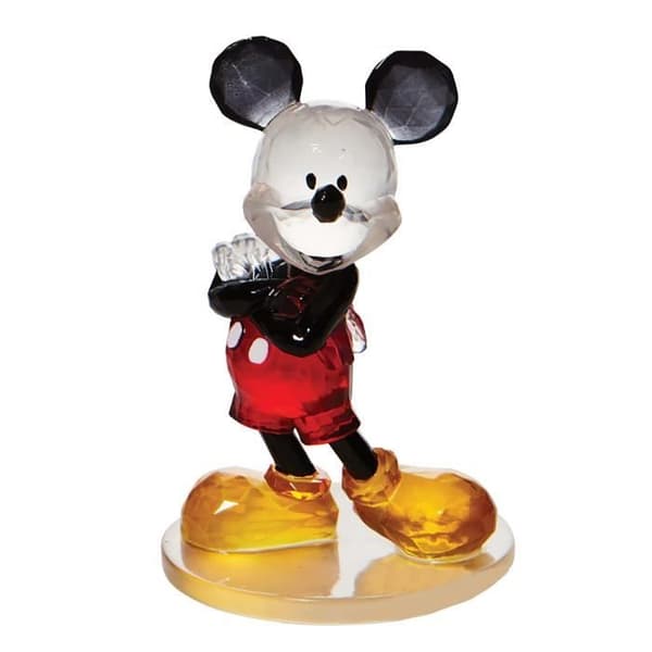 Statyett Disney D56 - Mickey - Facds Mickey Acrylic Facet Collection-VARIOUS