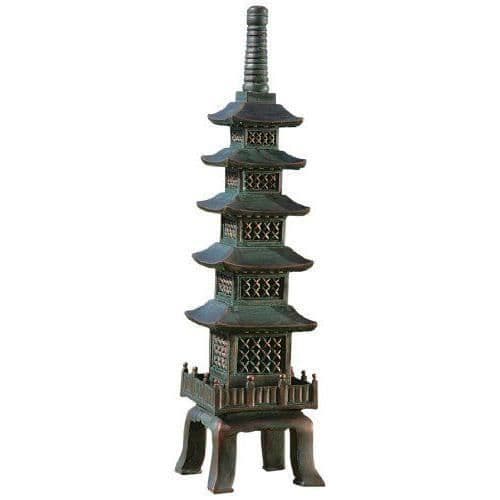 Design Toscano av Blagdon Skulptur Nara Tempel: Asiatiska Trädgården Pagod Resin - EU7430