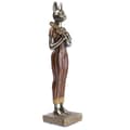 Miniatyrbild 2 av 4: Egyptisk statyettgudinna Bastet - Solgudens dotter