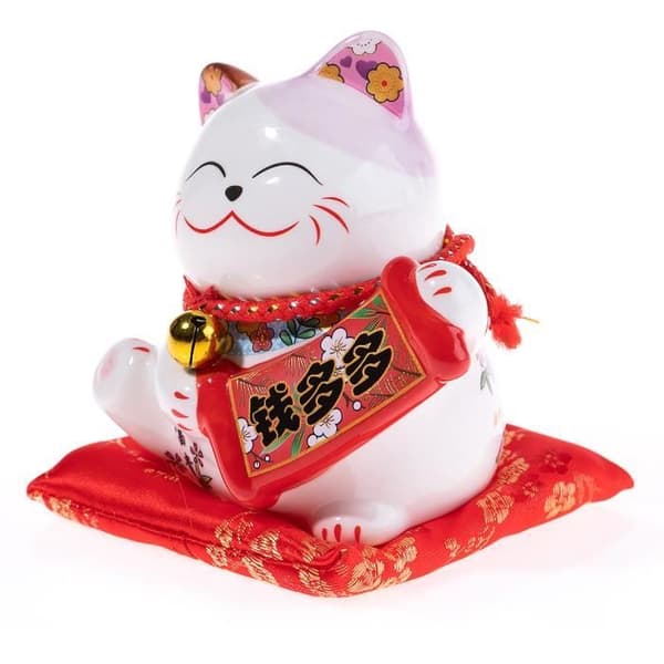 KAWAII JAPANSK KATT - Maneki Neko Lucky Berlock