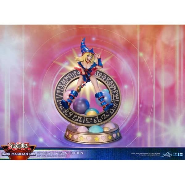 YU GI ÅH! PVC-STATYTT MÖRK MAGICIAN GIRL STANDARD VIBRANT EDITION 30
