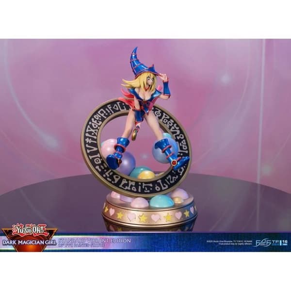 YU GI ÅH! PVC-STATYTT MÖRK MAGICIAN GIRL STANDARD VIBRANT EDITION 30