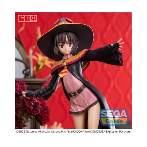 Sega - Konosuba - En explosion i denna underbara värld! - Luminasta Megumin statyett 19 cm