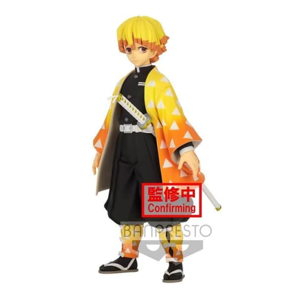 Zenitsu Agatsuma Demon Slayer Kimetsu No Yaiba Grandista Figur