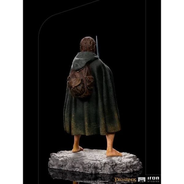 Statyett - JÄRNSTUDIOS - RINGENS HERRE - Frodo - 12 cm - Harts