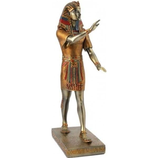 EGYPTISK FARAOSTATYTT - Egyptisk dekoration - H. 31 cm