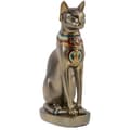 Miniatyrbild 1 av 4: Egyptian Cat Goddess Bastet - Stor modell Höjd 30 Cm