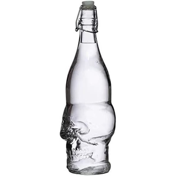 Skalleformad glasbordskaraf