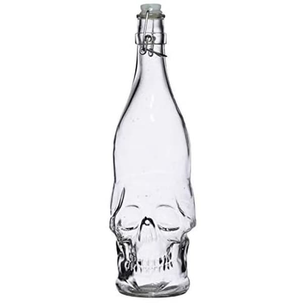 Skalleformad glasbordskaraf