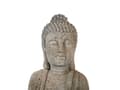 Miniatyrbilde 6 av 7: Dekorativ Figur Grå MgO 41 cm Accent Piece Budda Innendørs Utendørs Dekorasjon Stue
