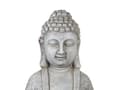 Miniatyrbilde 8 av 9: Dekorativ Figur Grå MgO 70 cm Accent Piece Budda Innendørs Utendørs Dekorasjon Stue