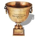 Miniatyrbild 1 av 2: Pokal champagnekylare koppar brun