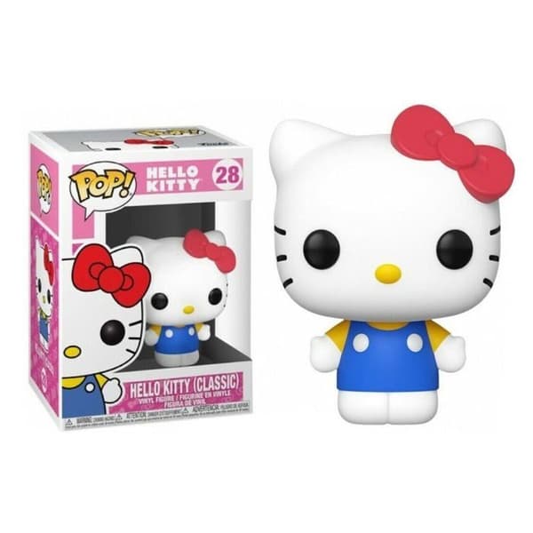 Hello Kitty (Classic) Vinyl Figur 28 - Funko Pop! - Vit - Plast - Harts - Vuxen - Blandat