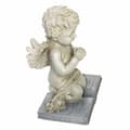 Miniatyrbild 2 av 4: Staty - Design Toscano-statyett - NG30875 - av en bedjande cherubstaty