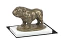 Miniatyrbild 2 av 5: Bulldog I - en hundstatyett, en statyett på vit bas, en trofé för hundutställningen Art-Dog