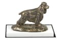 Pikkukuva 1 / 5: Englannin cockerspanieli - koirapatsas, hahmo valkoisella pohjalla, palkinto koiranäyttelyyn Art-Dog