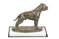 Pikkukuva 1 / 5: Staffordshiren bullterrieri, Staffik, Staffi III - koirapatsas, hahmo valkoisella pohjalla, palkinto koiranäyttelyyn Art-Dog