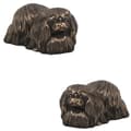 Pikkukuva 1 / 6: Pekingese - koirapatsas, hahmo valkoisella pohjalla, palkinto koiranäyttelyyn Art-Dog