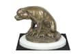 Pikkukuva 3 / 5: Rottweiler I - koirapatsas, hahmo valkoisella pohjalla, palkinto koiranäyttelyyn Art-Dog