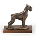 Pikkukuva 4 / 6: Snautseri, Snautseri - koirapatsas, hahmo valkoisella pohjalla, palkinto koiranäyttelyyn Art-Dog