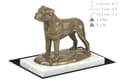 Miniatyrbild 5 av 5: Bullmastiff, Bulmastiff - hundstatyett, statyett på vit marmor, trofé för en hundutställning av Art-Dog