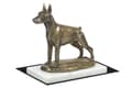 Pikkukuva 4 / 5: Doberman, Dobermann I - koirapatsas, hahmo valkoisella marmorilla, Art-Dogin koiranäyttelyn pokaali