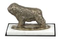 Miniatyrbild 2 av 5: Polish Lowland Sheepdog, PON - hundstatyett, statyett på vit marmor, trofé för en hundutställning av Art-Dog