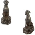 Miniatyrbild 1 av 6: Boxer, Boxer IV - hundstatyett, statyett på vit marmor, trofé för en hundutställning av Art-Dog