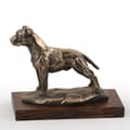Pikkukuva 3 / 6: Amerikkalainen staffordshiren terrieri, Amstaff, Amstaf II - koirapatsas, koiran siluettihahmo, Art-Dogin koiranäyttelypalkinto