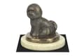 Pikkukuva 1 / 5: Bichon Frise, Teneriffan koira - koirapatsas, koiran siluettihahmo, koiranäyttelypalkinto Art-Dogilta